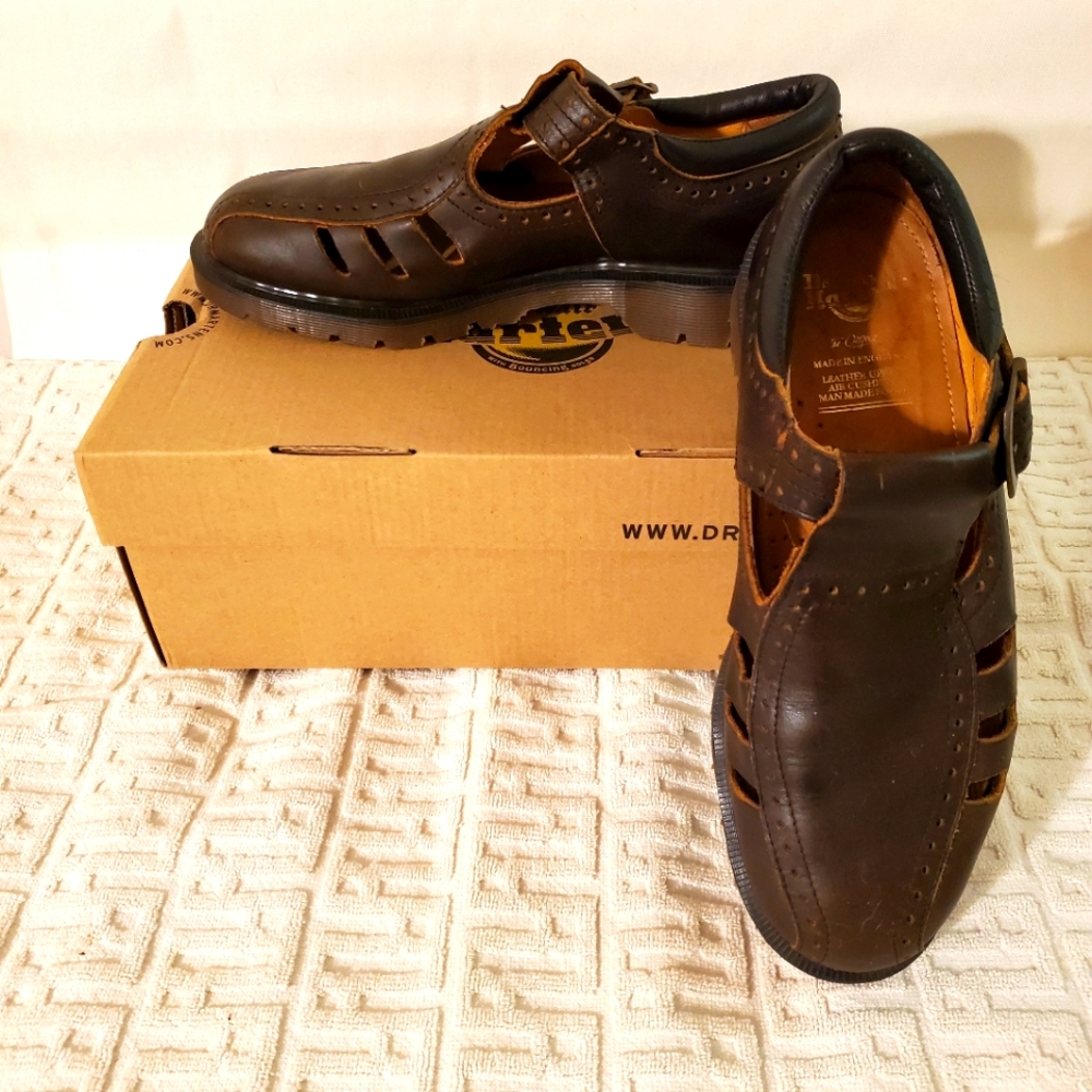 Vintage 8174 Brogue Sandals UK7